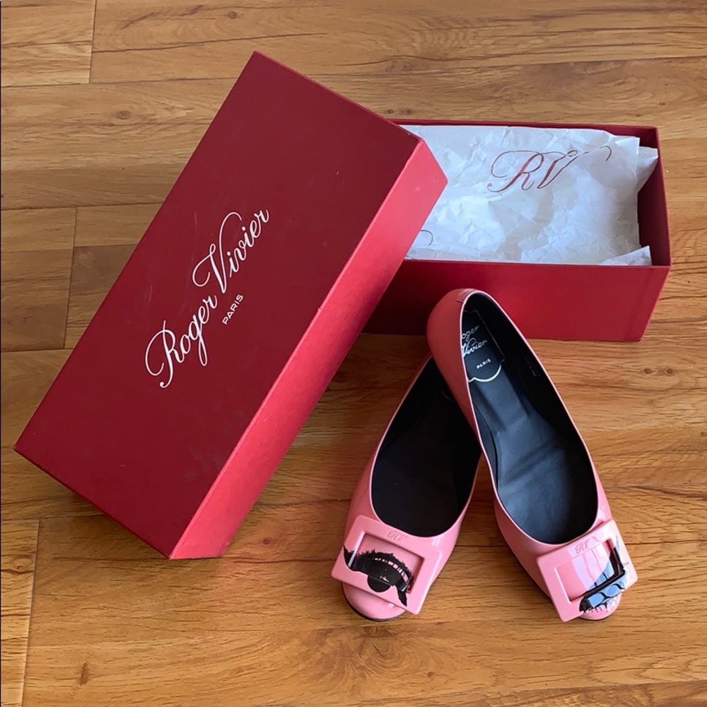 Roger Vivier pink color 6size shoe